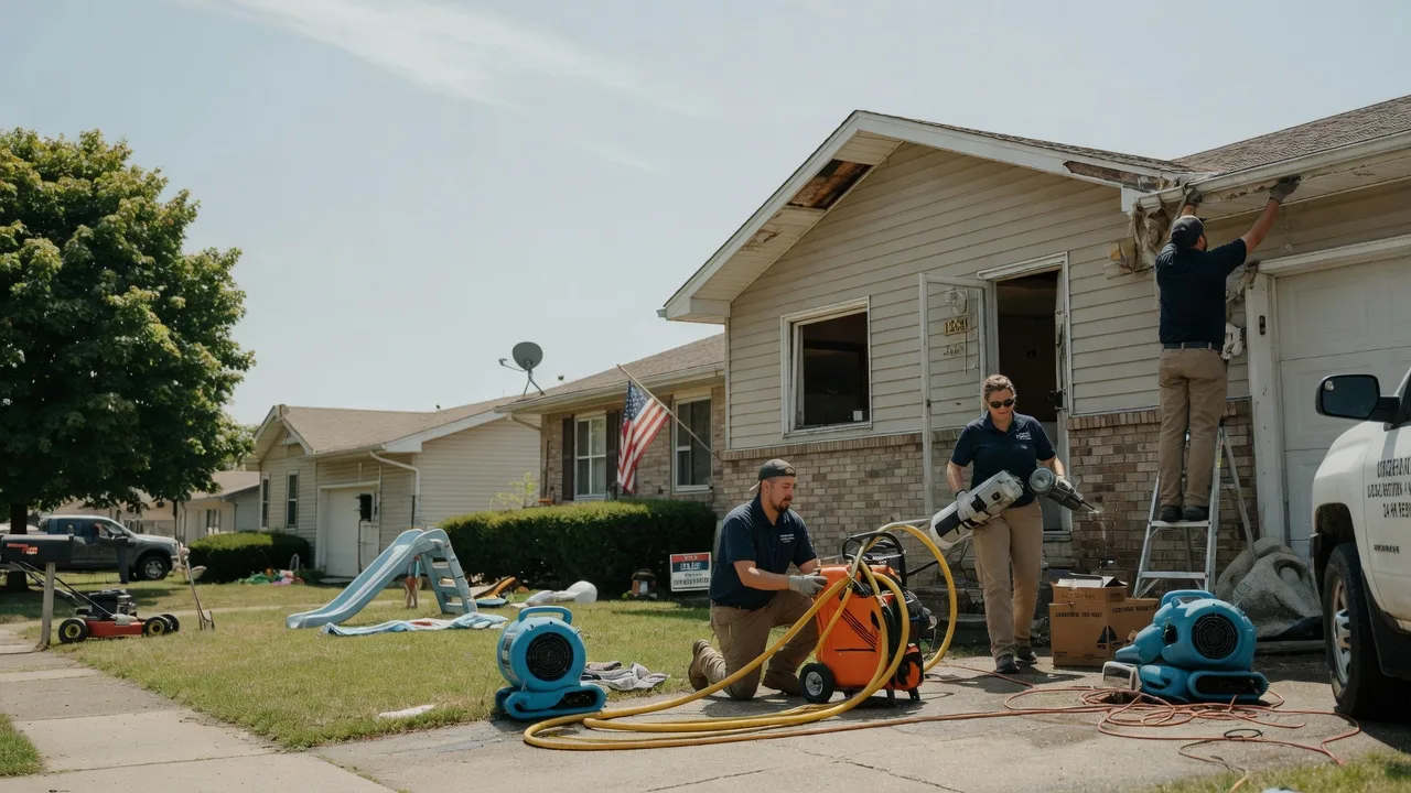 Water Damage Restoration in Olmsted, IL near me